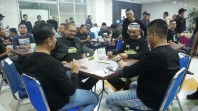 Ketua DPRD Inhil Dampingi Bupati Herman meriahkan Turnamen di Sekretariat DPRD Kabupaten  Milad Inhil ke-61