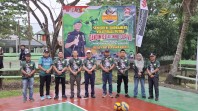 Semi Open Tournament Voli Putra Dandim 0314/Inhil Cup VII Resmi Dibuka