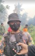 BPBD Inhil dengan Bergotong Royong Padamkan Api di Kelurahan Sungai Beringin Tembilahan