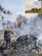 Api Kembali Menyala Saat Proses Pendinginan Kebakaran di Kelurahan Sungai Beringin