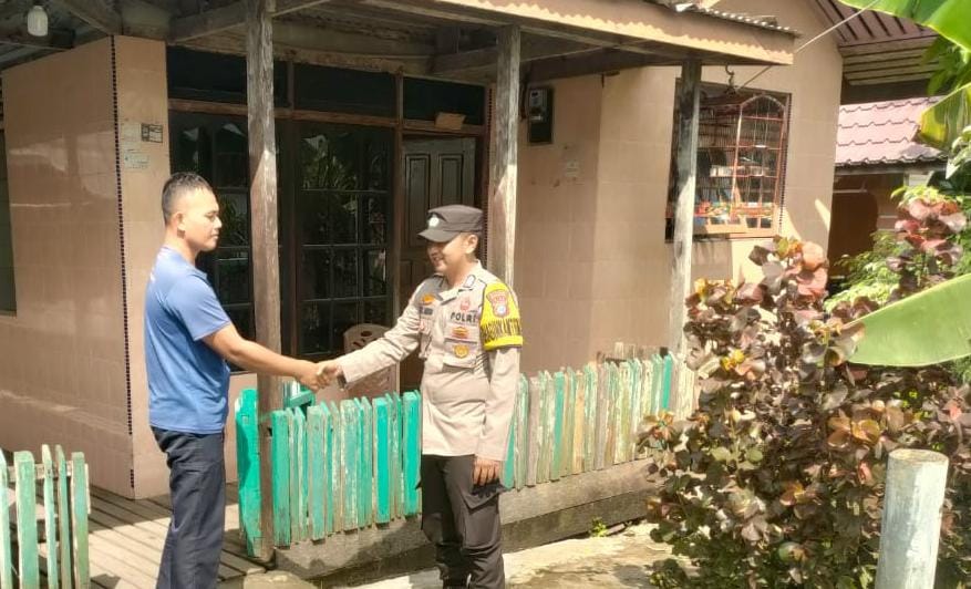 Bhabinkamtibmas Desa Harapan Makmur Rutin Laksanakan DDS