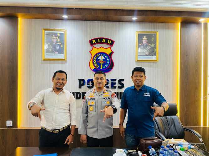 Kapolres Inhil Sambut Baik Program JMSI