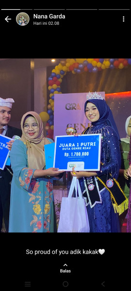 Duta Genre Terbaik Sebagai Kancah Keberhasilan Stunting
