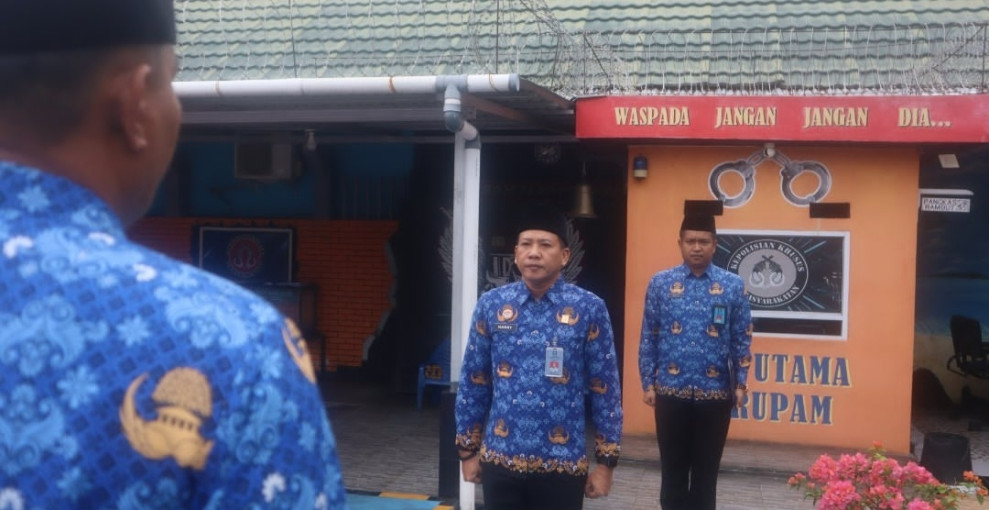 Lapas AII Tembilahan Peringatan Hari Kebangkitan Nasional ke-116