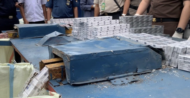 Tak Kapoknya Rokok Ilegal di Musnahkan