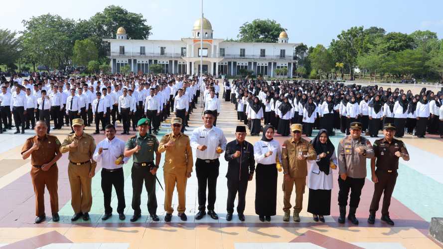 Bupati Rohil akan Serahkan SK dan Melantik P3K di Lapangan Taman Budaya MTQ Batu Enam