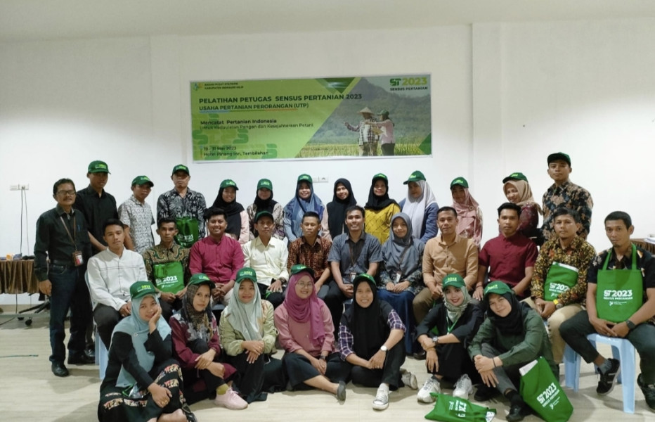Petugas BPS Sensus Pertanian  di Berikan Pembekalan