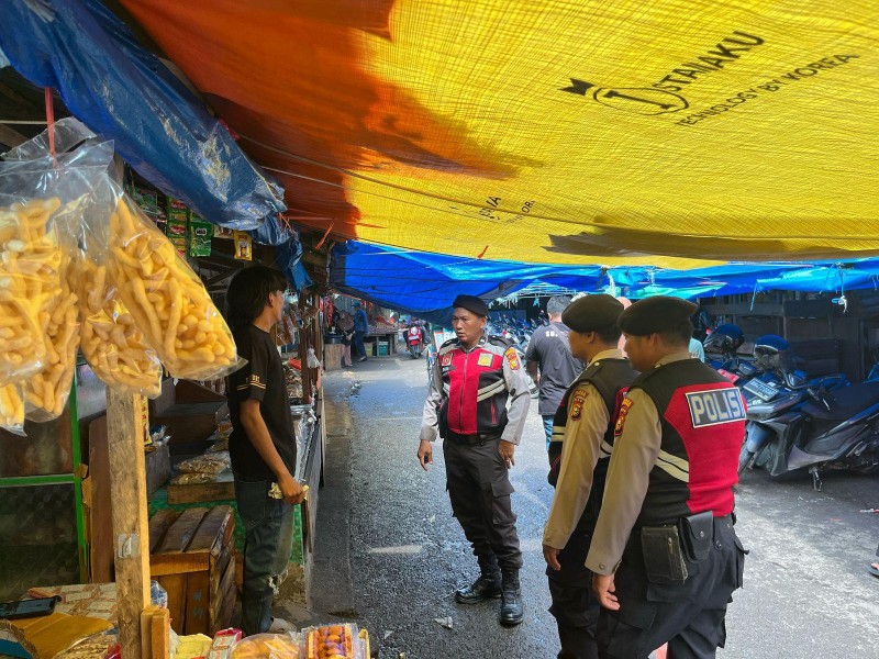 Polres Inhil Gelar Patroli Jangkis di Titik Rawan Tembilahan,