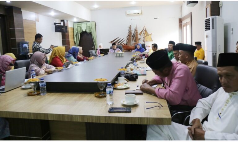 Pemkab Inhil Gelar Rapat Evaluasi Kinerja Penurunan Stunting.