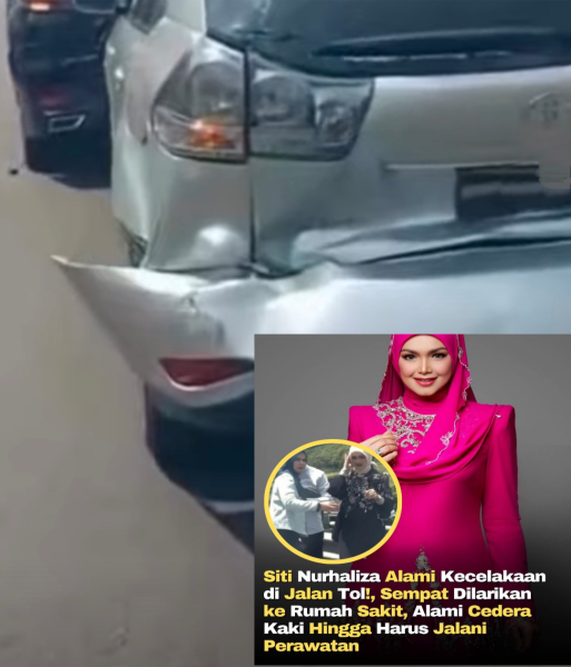 Siti Nurhaliza Penyanyi Malaysia Kecelakaan di Tol Mex