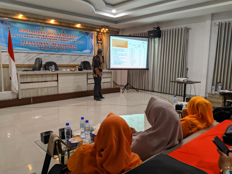Sosialisasi pada DPD IpeKB  Kabupaten Indragiri Hilir, Wujudkan Penurunan Stunting