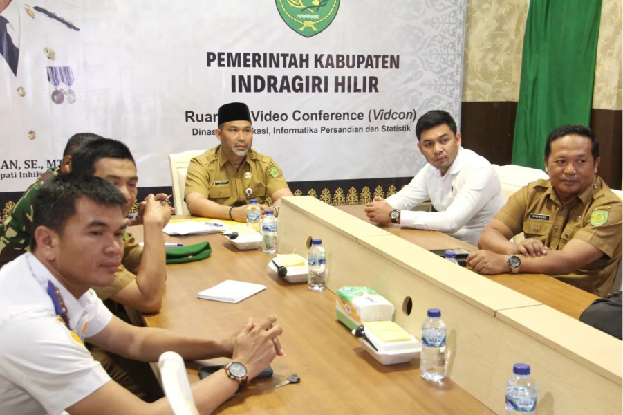 Pj. Bupati Inhil Hadiri Rapat Antisipasi Kenaikkan Harga dan Pengendalian Inflasi