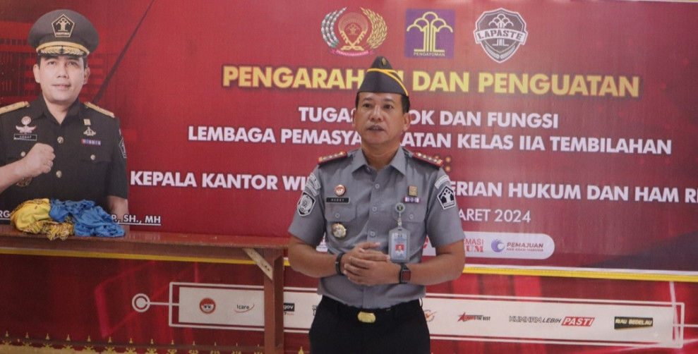 Kalapas Pimpim Apel dan Himbau Seluruh Kenerja