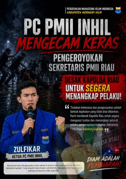 DESAK KAPOLDA RIAU UNTUK SEGERA MENANGKAP PELAKU