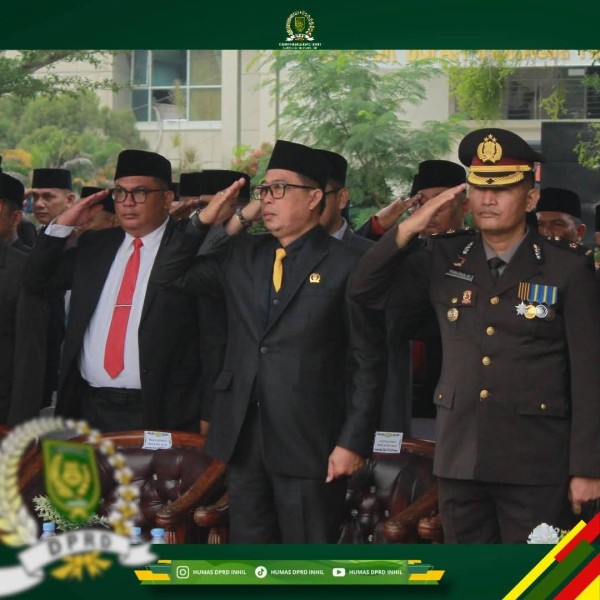 Wakil Ketua I DPRD Inhil Hadiri Upacara Peringatan Hari Lahir Pancasila Tahun 2026