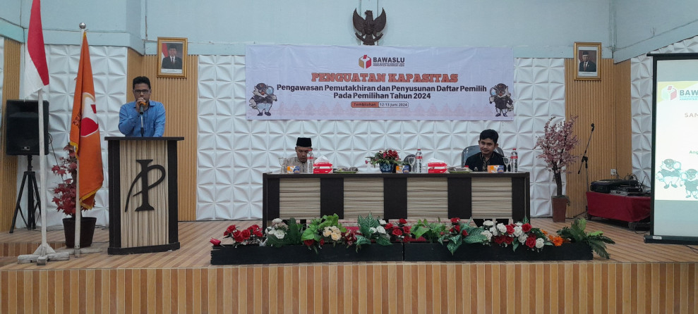 Tingkatkan Kapasitas Pengawasan Pemutakhiran dan Penyusunan Daftar Pemilih
