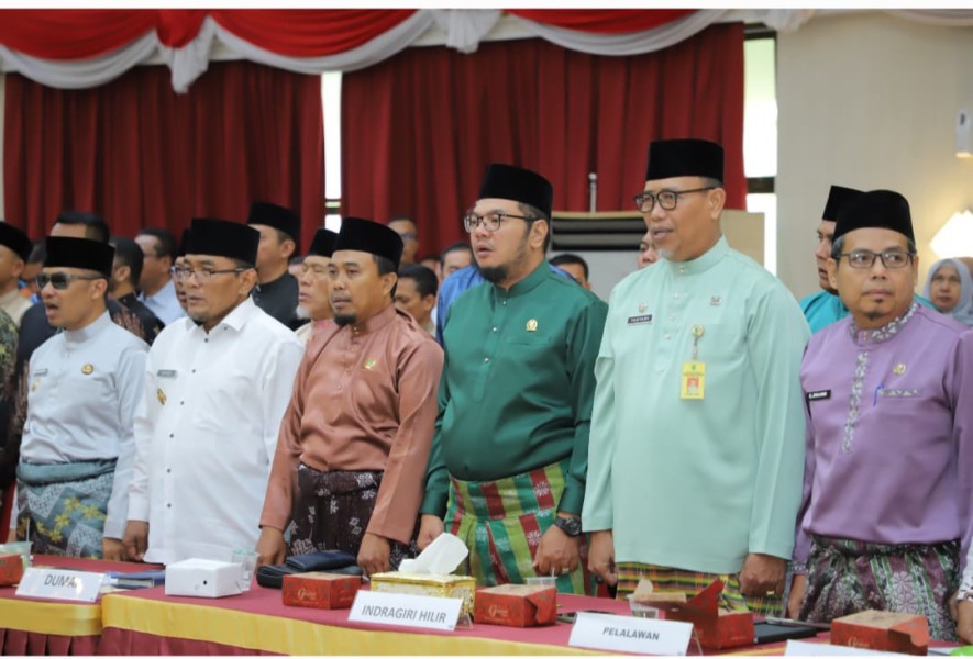 Bupati Inhil Menghadiri Musrenbang RKPD Prov Riau Tahun 2026