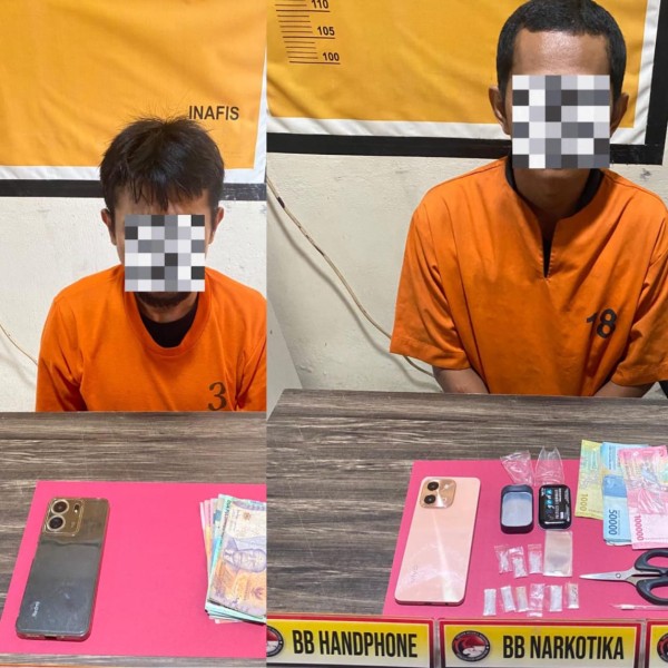 Polres Inhil Ungkap Peredaran Shabu di Tembilahan