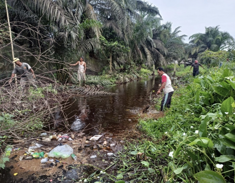 Desa Talang Jangkang Gotong Royong