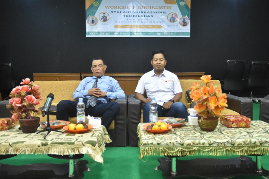 STAI Auliaurrasyidin Tembilahan Gelar Workshop Jurnalistik Bersama Wartawan Inhil
