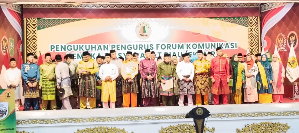 Bupati Rohil Bistamam Hadiri Pengukuhan Pengurus FKPMR