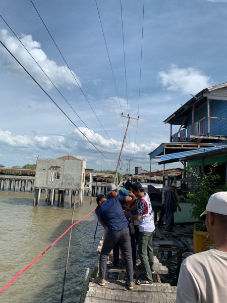 Bupati Rokan Hilir,H.Bistamam,Perintahkan Dinas PUTR Untuk Memperbaiki Jalan Kuning Jalil Panipahan, Bersipat Darurat.