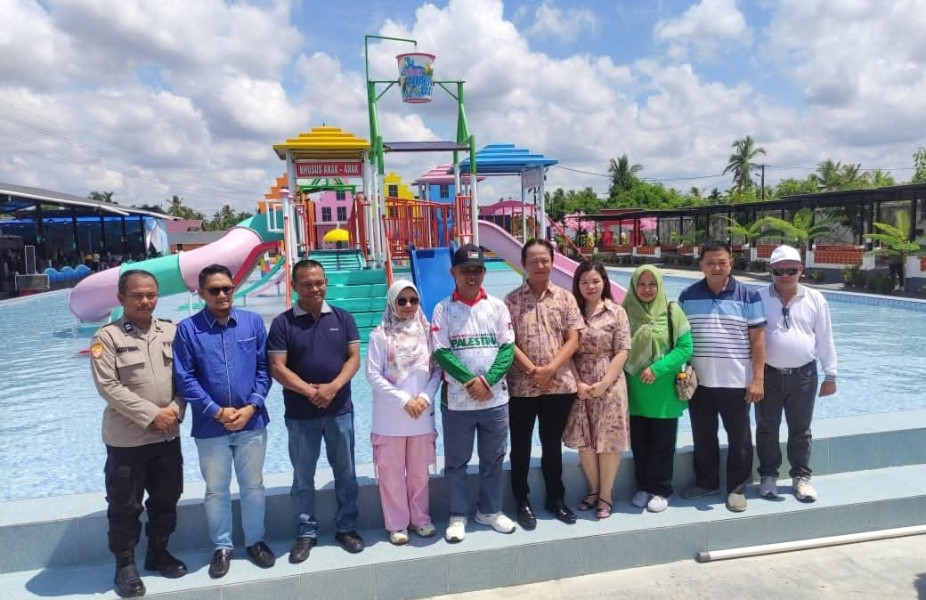 Bupati Inhil Resmikan Silver Water Land Sebagai destinasi wisata air terbaru yang
