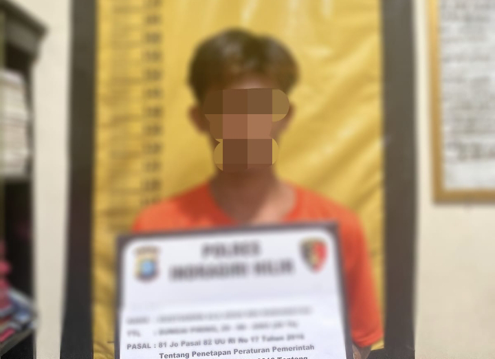 Polsek Pulau Burung Amankan Pelaku Susila