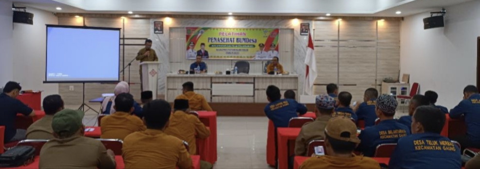 BKAD Menggelar Pelatihan Pengawas dan Penasehat BUMDes