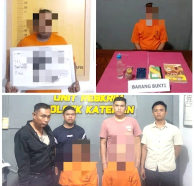 Polisi Berhasil Amankan 4 Pelaku Narkoba