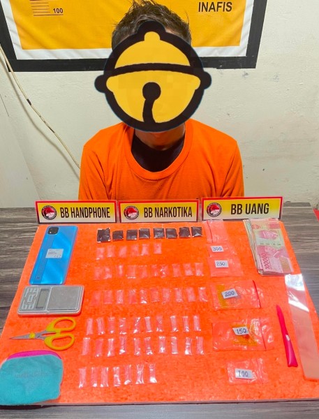 Akibat Sabu ST di Rumah di Tangkap Satresnarkoba