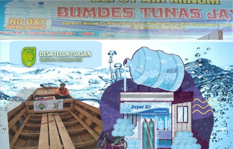 Teluk Tuasan, BUMDes Tunas Jaya Miliki Dua Unit Usaha