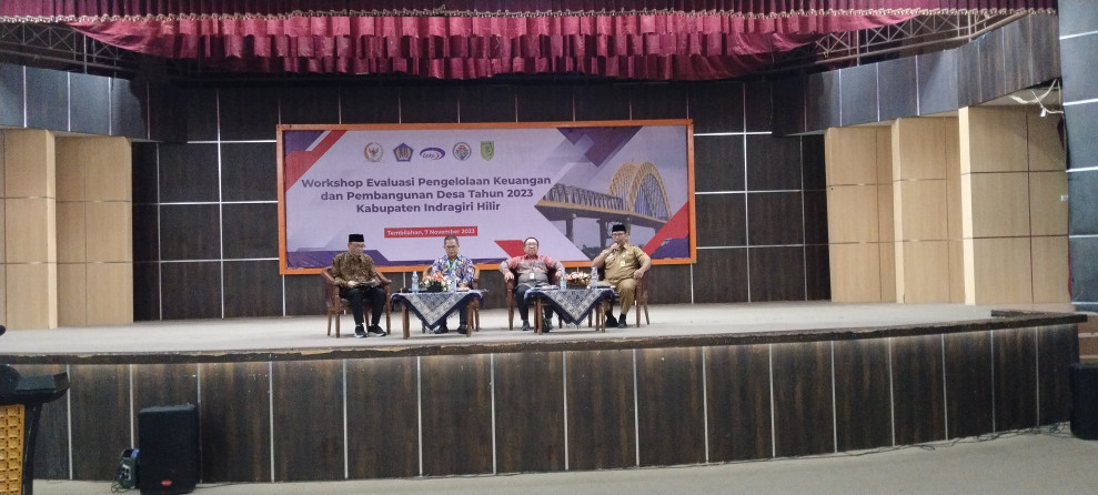 100 Kades 16 Kecamatan Mengikuti Workshop Evaluasi Pengelolaan Keuangan