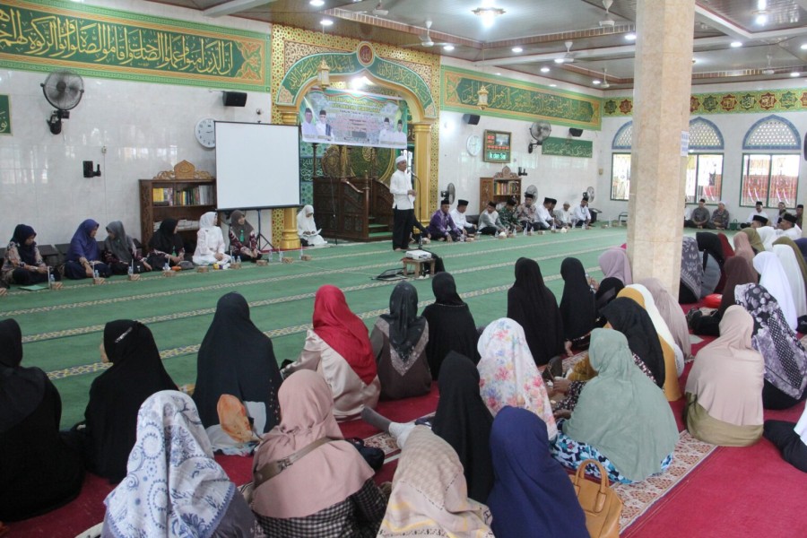 Bimbingan Manasik Haji Kecamatan Tembilahan, Telah Resmi di Buka Bupati Inhil.