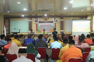 Pemkab Inhil Gelar Pertemuan awal atau Entry Meeting bersama Tim Badan Pemeriksa Keuangan