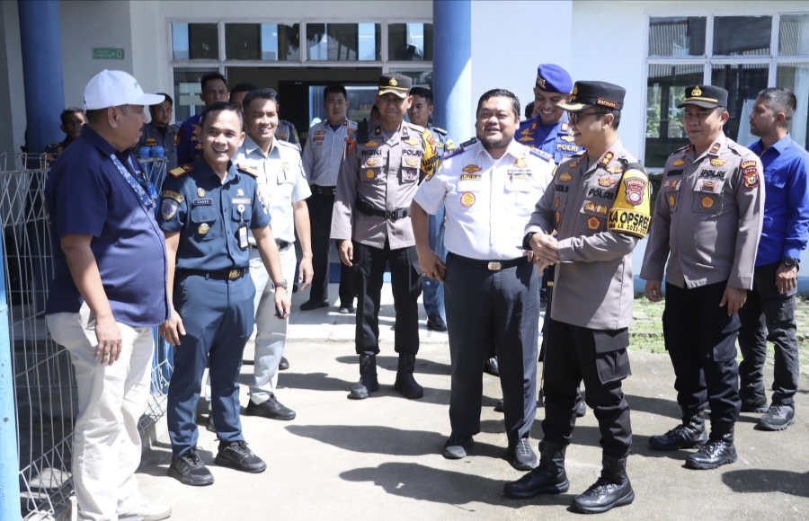 Jelang Mudik Lebaran, Kapolres Inhil Cek Angkutan Perairan