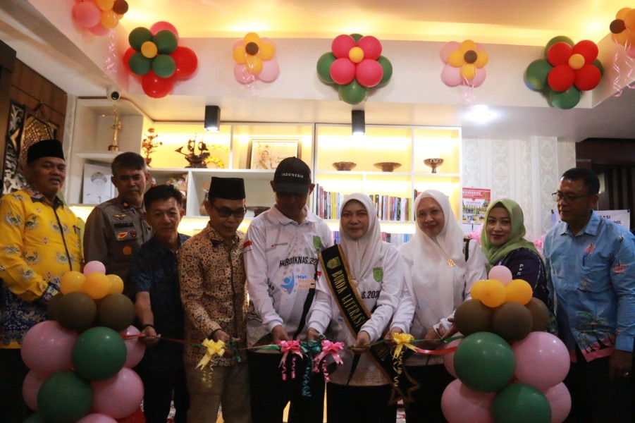 Pojok Baca di Kuatkan di Kabupaten Inhil