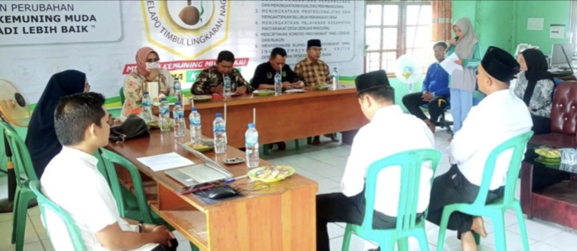 Kemuning Muda Laksanakan Penjaringan Kadus Rumbio dan Kasi Pemerintahan