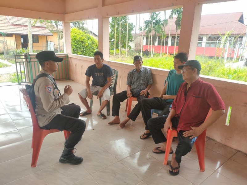 Desa Teluk Tuasan Bersama Terus Menjaga Keamanan Warganya