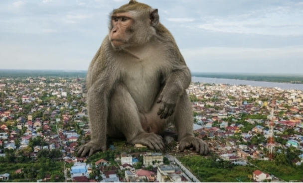 Monyet Mengakibatkan Pembelajaran secara Daring