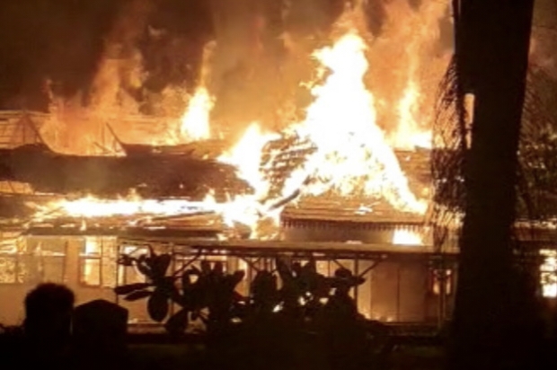 Rumah Sakit Tembilahan Hangus Terbakar