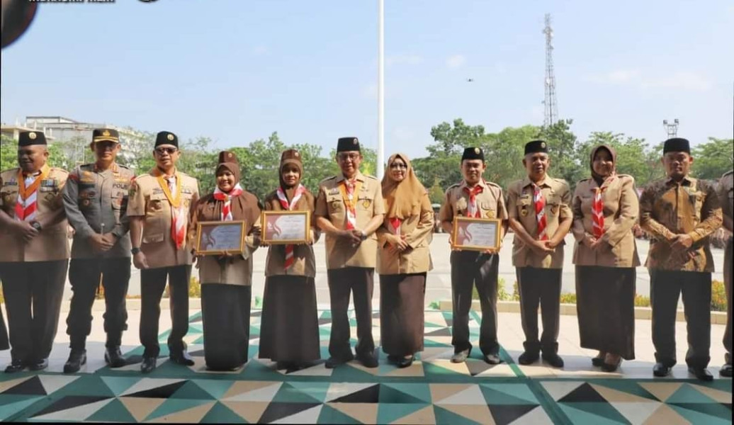 Gerakan Pramuka MTs Riyadhatul Jannah (RJ) lagi-lagi kembali meraih juara umum 1