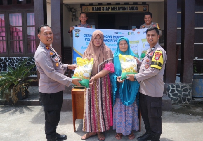 Polsek GAS  Gelar Gerakan Pangan Murah