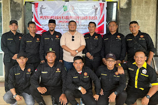 Ikatan Pencak PSI Inhil Menggelar Muskablub