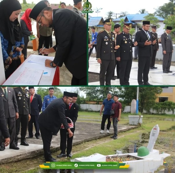 Ketua DPRD Inhil Iwan Taruna Hadiri Upacara Hari Kebangkitan Nasional dan Ziarah Nasional