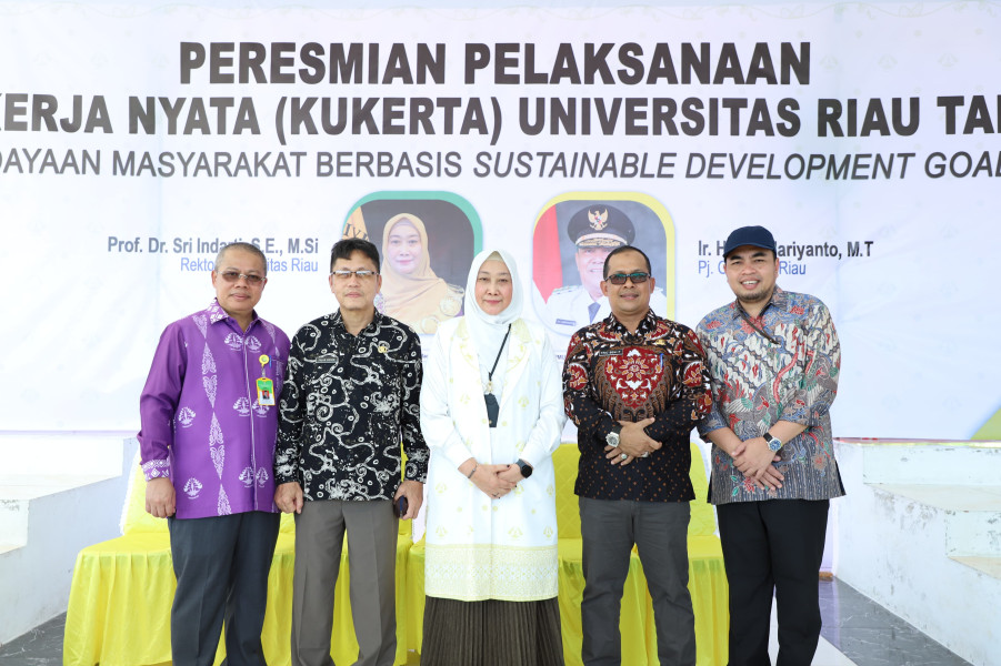 Pemkab Inhil Bekolaborasi dengan UNRI Optimalkan Website Desa melalui KUKERTA