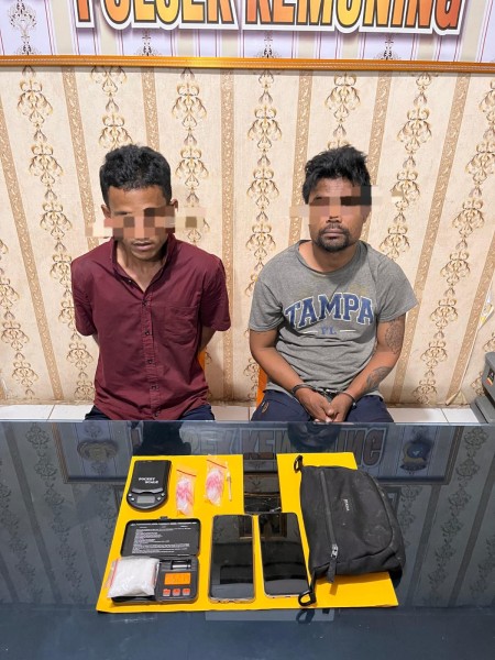 Polsek Kemuning Ungkap Peredaran Sabu-Sabu 52,74 Gram