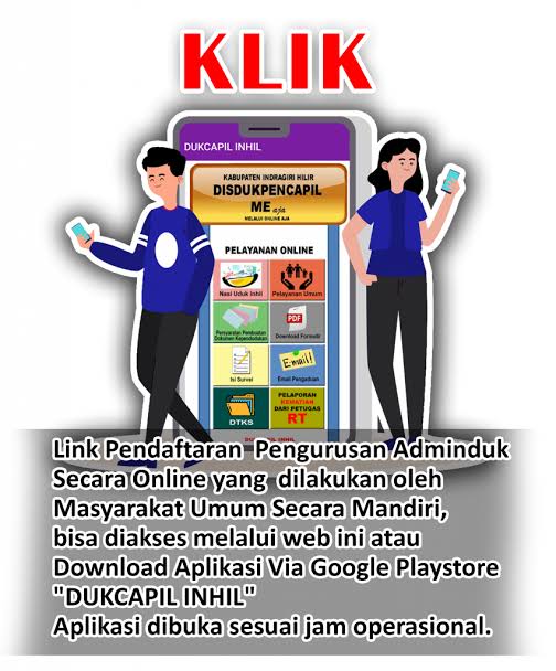 Sayangkan, Pelayanan Disdukcapil Inhil Lemot Menanggapi Pendaftaran KK Melalui Aplikasi
