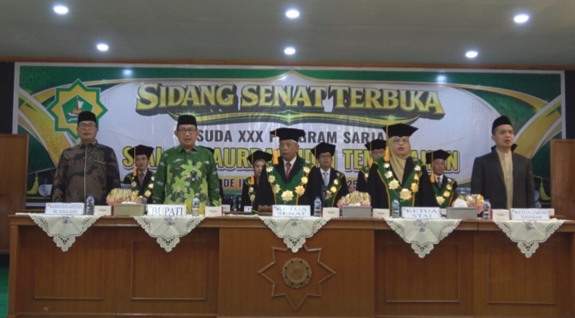 Sidang Senat Terbuka Wisuda XXX Program Sarjana STAI Auliaurrasyidin Tembilahan
