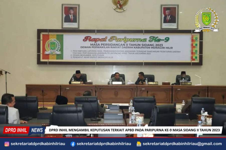 Pemkab Inhil menyetujui Rancangan Peraturan Daerah (Ranperda)
